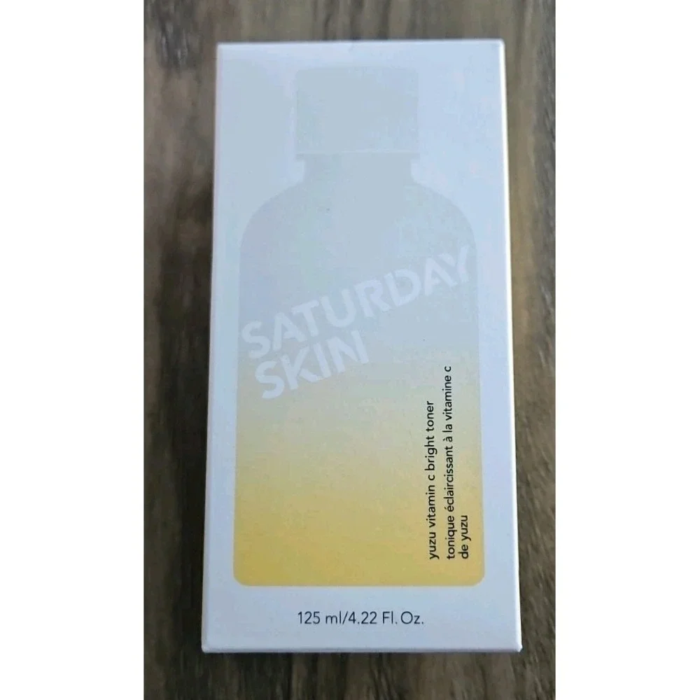 Saturday Skin Yuzu Vitamin c Bright Toner 4.22 Fl Oz Brand New In Box